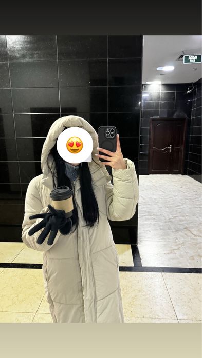 куртка pull&bear, на рост до 165, теплая