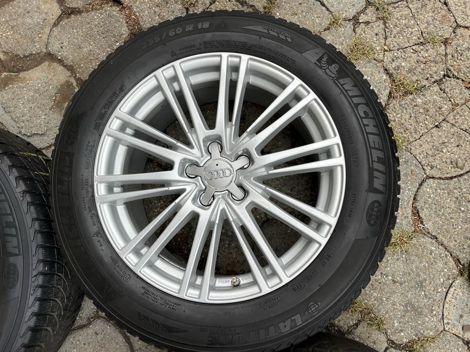 Jante aliaj 5x112mm, anvelope iarna 235/60 R18, Audi Q5, Mercedes