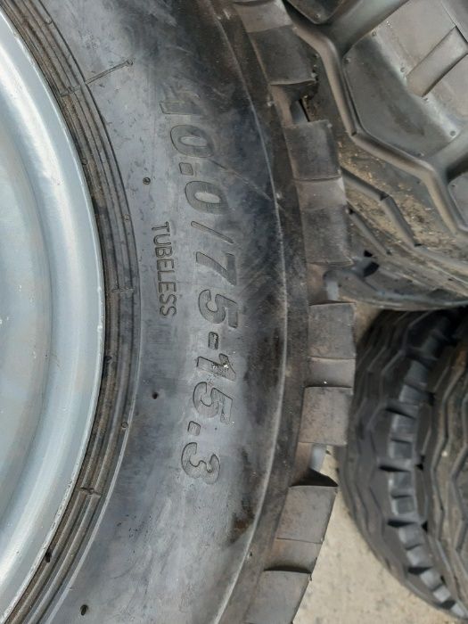 Anvelope remorca cu janta 10.0/75-15.3 presa mig vidanja livram