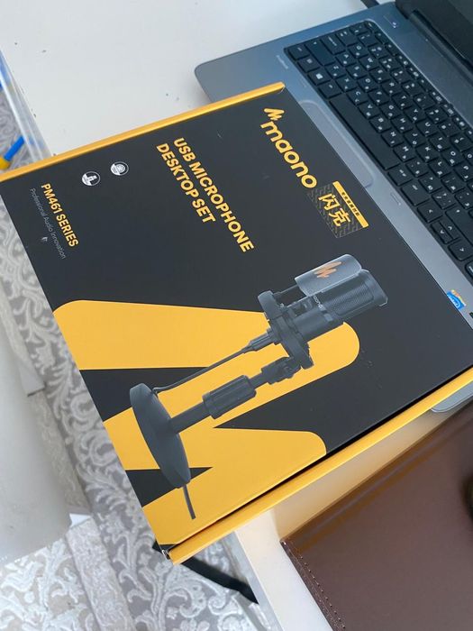 Микрофон Maono, новый. ТОРГ