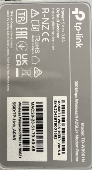 Интернет роутер в идеальном состояние