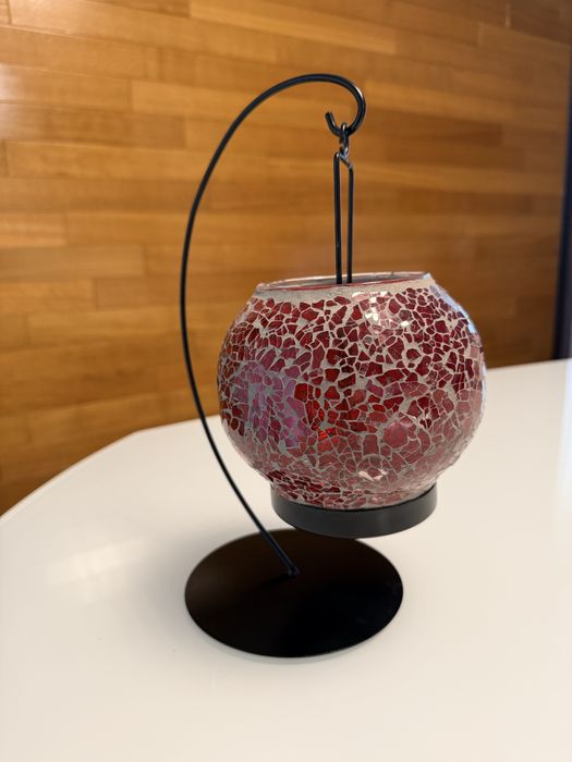 Lampadar suport lumanare pastila