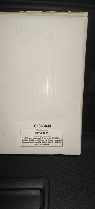 Cartuse toner HP CF361X/CF363X (508X), compatibile, si Konica TN213BK/M, originale, sigilate