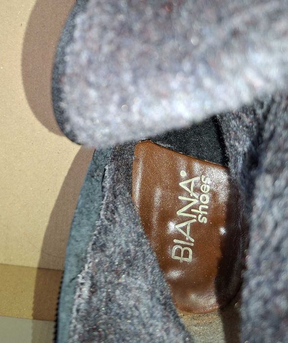 Дамски ботуши от естествена кожа BIANA