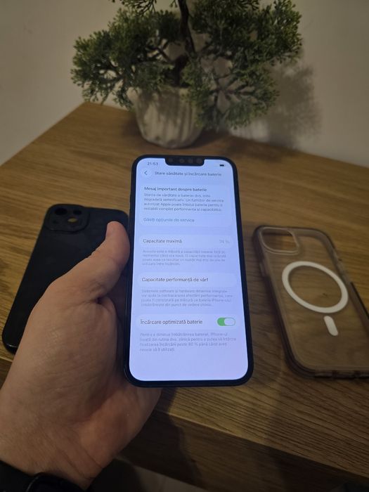 Vând Iphone 13 128 gb negru