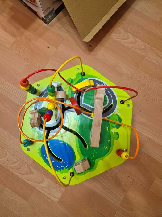 Дървен куб за игра Acool Toy