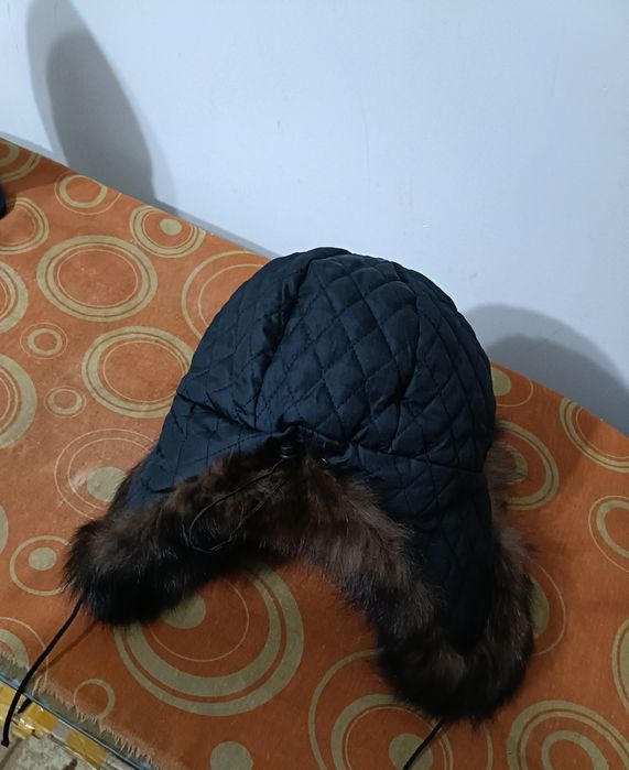 Шапка ушанка детская