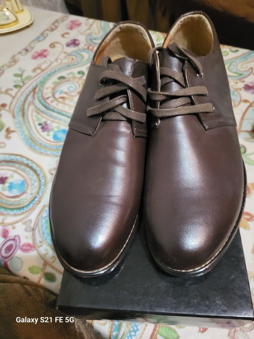 Туфли мужские кожаные