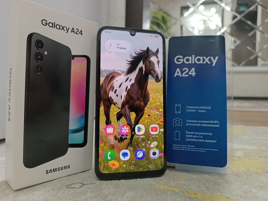 Samsung A24 в ИДЕАЛЕ с документами.