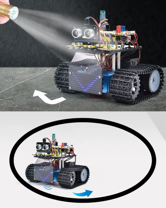 Mini Caterpillar Tank Robot V3.0
