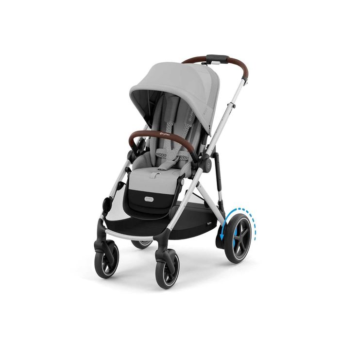 Нова Електрическа Бебешка Детска Количка Cybex e-Gazelle S, 0-4 г, 0-22 кг, 2 години Гаранция, Подходяща и за 2 Деца