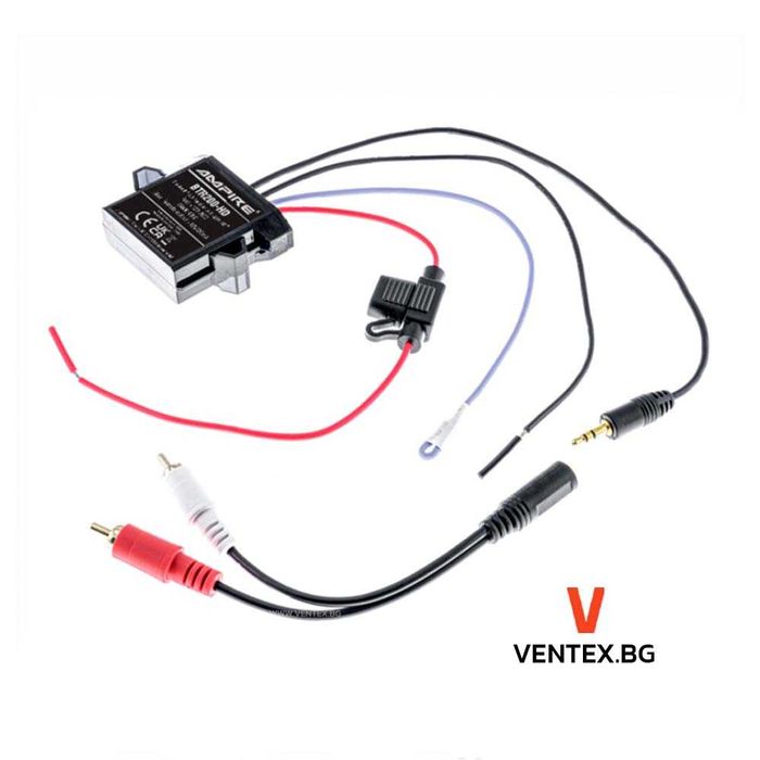 AMPIRE BTR200-HD Bluetooth приемник за кола към AUX (3.5mm) aptX HD