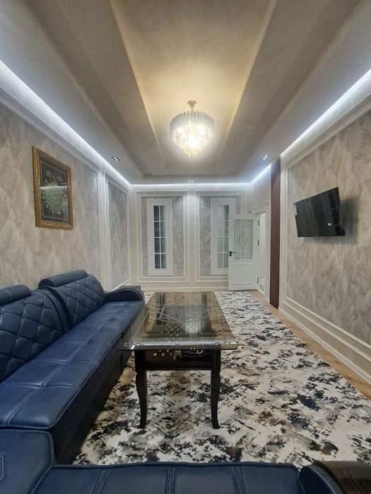 Vokzal 48 maktab yonida 3 xona luks kvartira ijaraga beriladi