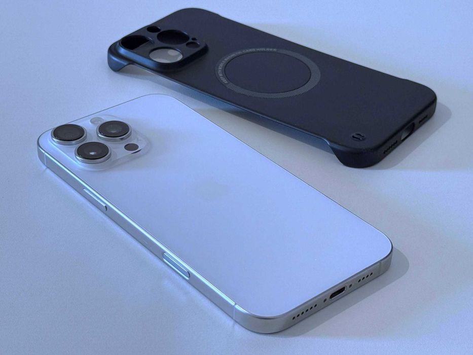 Бартер! Като НОВ! iPhone 16 Pro Max White Titanium (Бял) 94%