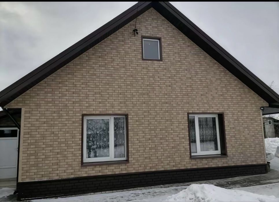 Виниловый сайдинг под кирпич