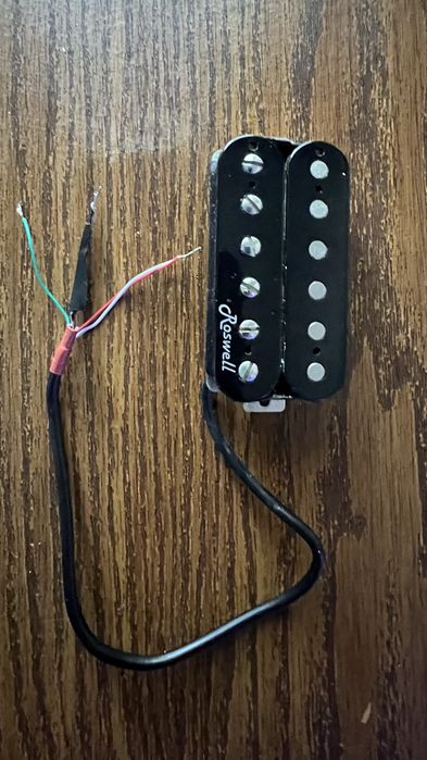 Set doze Humbucker Roswell HAF Alnico 5 (Bridge + Neck)cu 4fire lungi din fabrica