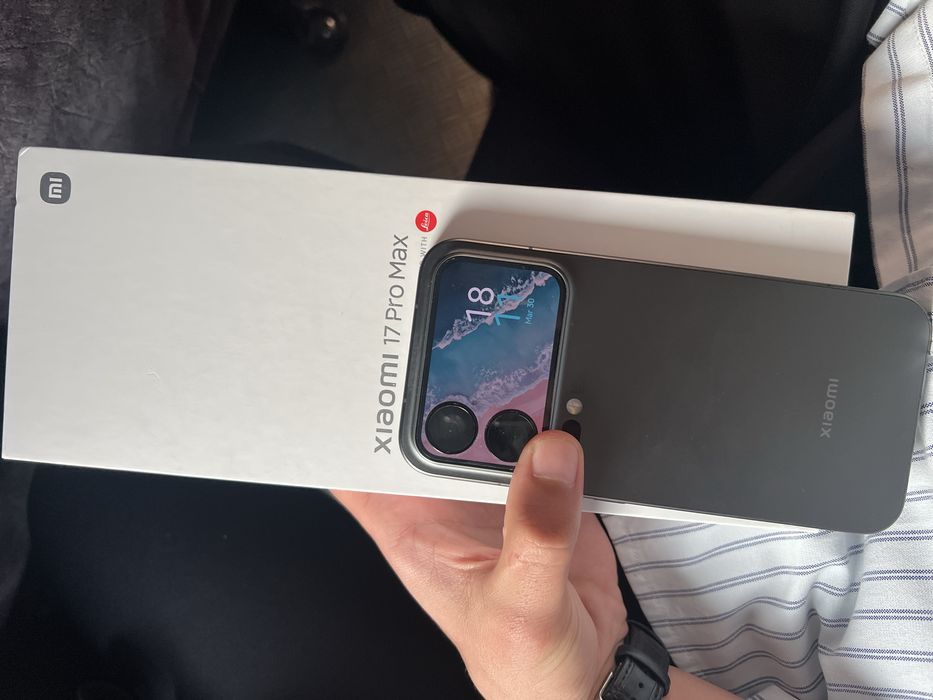 Xiaomi 17 Pro Max  1TB/16 sotiladi. Telefon ideal karopka dakument bor