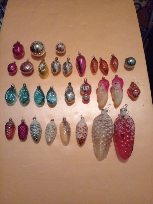 Игрушки ёлочные СССР