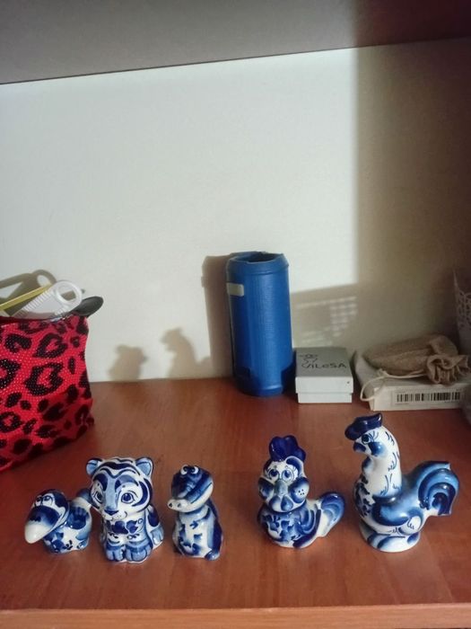 Статуэтки Гжель.