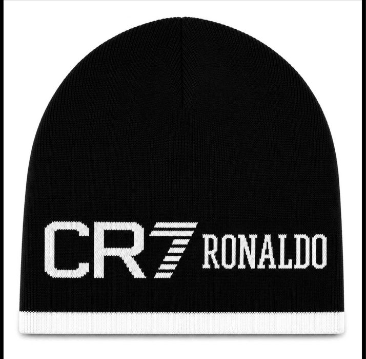 Зимна шапка с бродерия Роналдо чевена Португалия надпис 2027 Cristiano Ronaldo