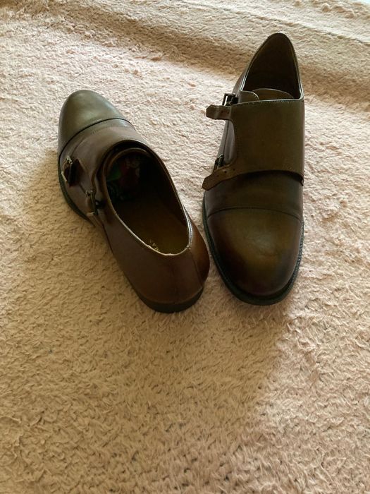 Pantofi bărbătești din piele Zara