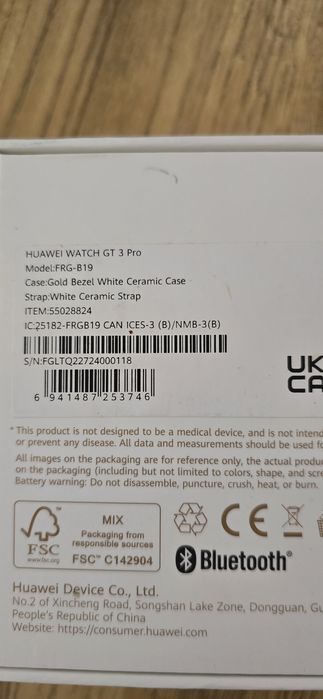 Smart watch Huawei Gt 3 Pro