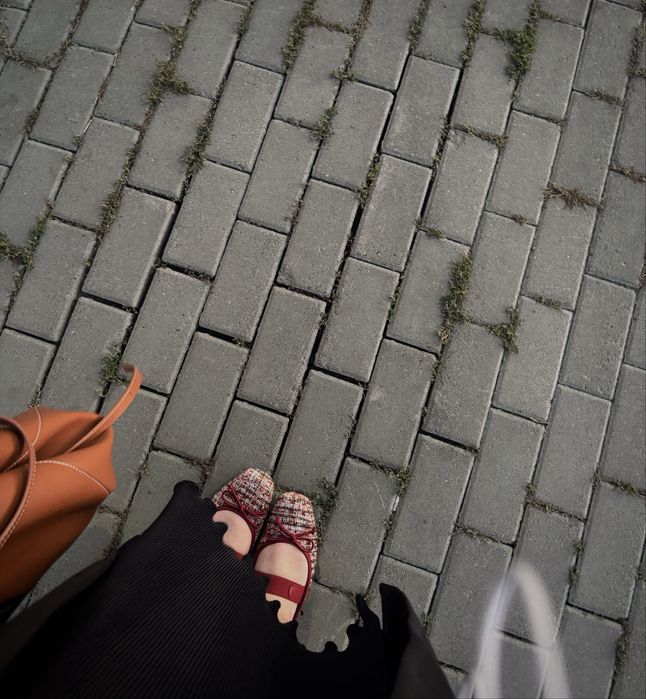 Красные балетки 38рр