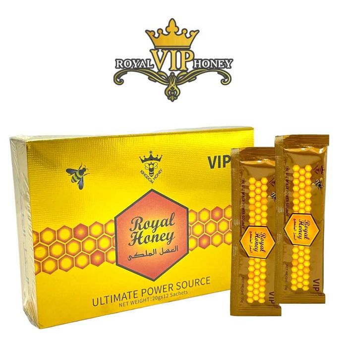 Miere afrodisiac Royal Honey Gold macun magiun turcesc 12 plicuri 20 g