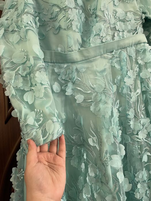 Вечерний койлак гипюрли