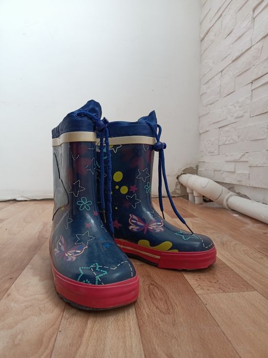 Сапожки резиновые детские