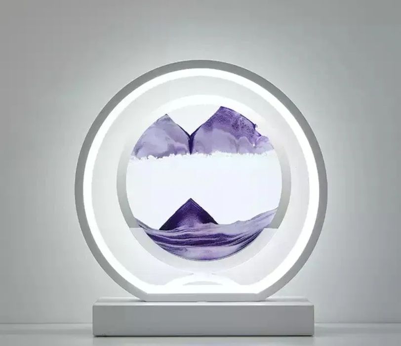 3D песочные часы светодиодный ночник настольная лампа светильник