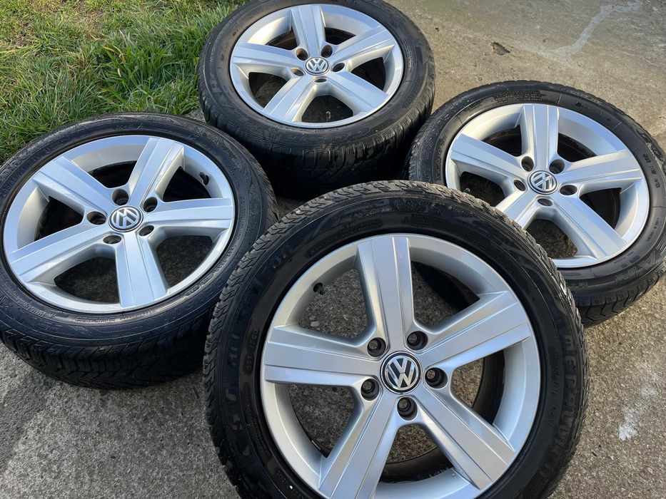 JANTE 16 VW GOLF7 Passat Jetta Touran CADDY Anvelope M+S 205/55/16
