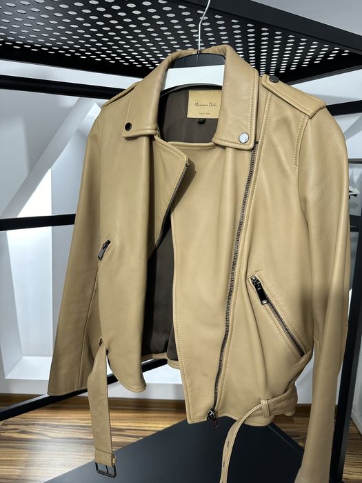 Geaca piele,Massimo Dutti