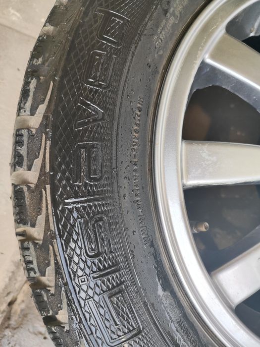 Зимние шины с титановыми дисками