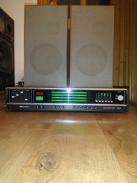 Amplituner retro cu boxe Neckermann Multisound 1050