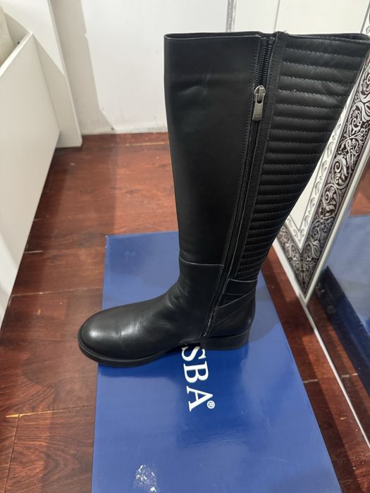 Сапоги кожаные 40 размер