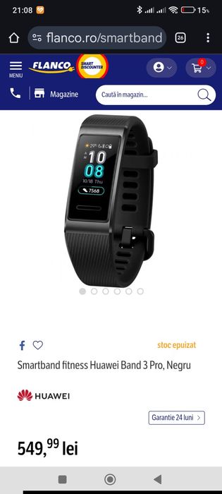 Huawei band 3 Pro