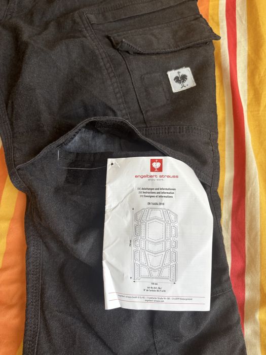 Нов работен дънков карго панталон Engelbert Strauss