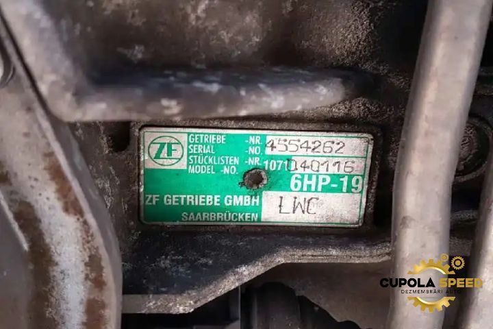 Cutie viteze automata LWC 2.7TDI CANA Audi A6 4F/C6 [facelift] [2008