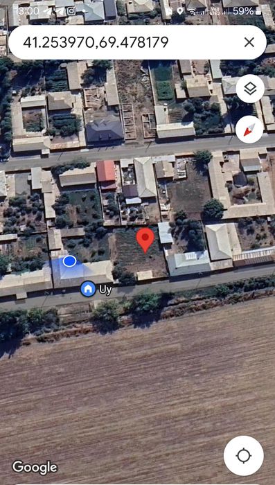 Ер участка сотилади Ташкент