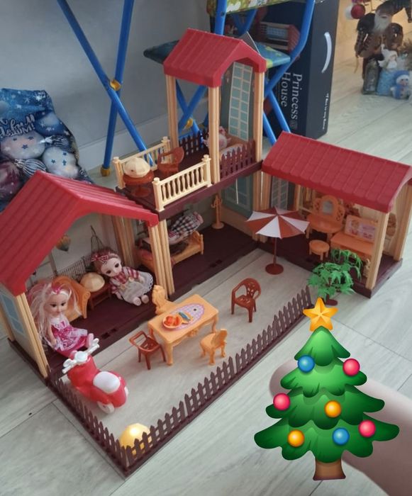 Домик кукольный для девочки