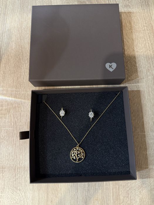 Обици с колие