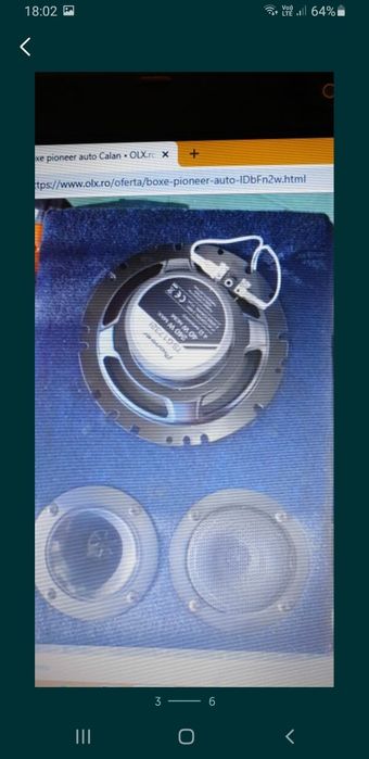 Cutii muzicale cu difuzoare kenwood pe 3 caii functionale