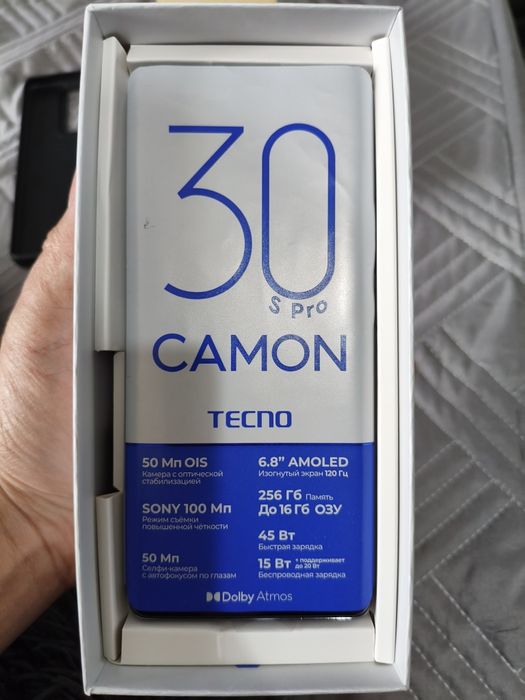 TECNO CAMON 30S Pro (CLA6) 256+8 GB Interstellar Grey