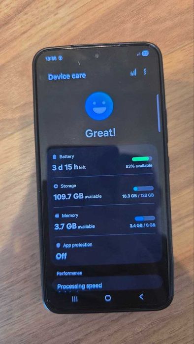 Samsung S22 128GB Black – stare foarte bună + husă magnetică anti-soc + cutie