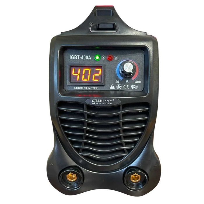 НЕМСКИ Инверторен Електрожен 400А STAHLMAYER - MAX В-27-038 +ЛЕД ФЕНЕР