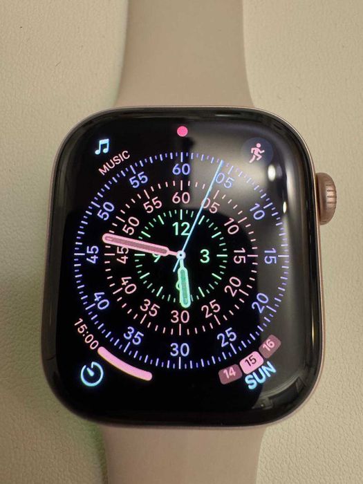Apple Watch Series 11 42mm GPS, Rose Gold, ca nou. Original.