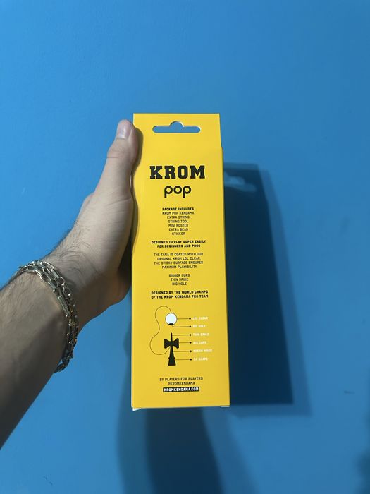 Kendama krom pop noua