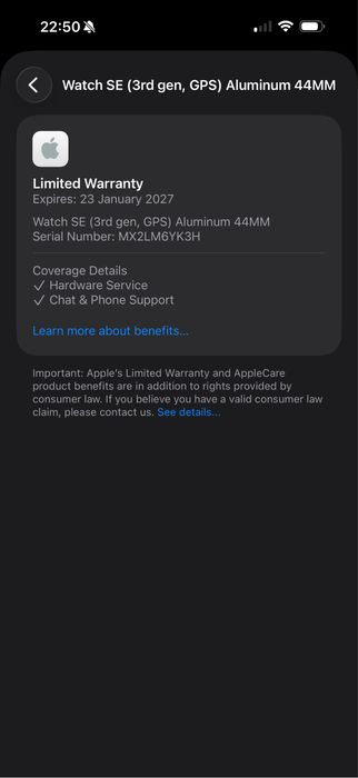 Apple Watch SE 3 GPS 44 MM