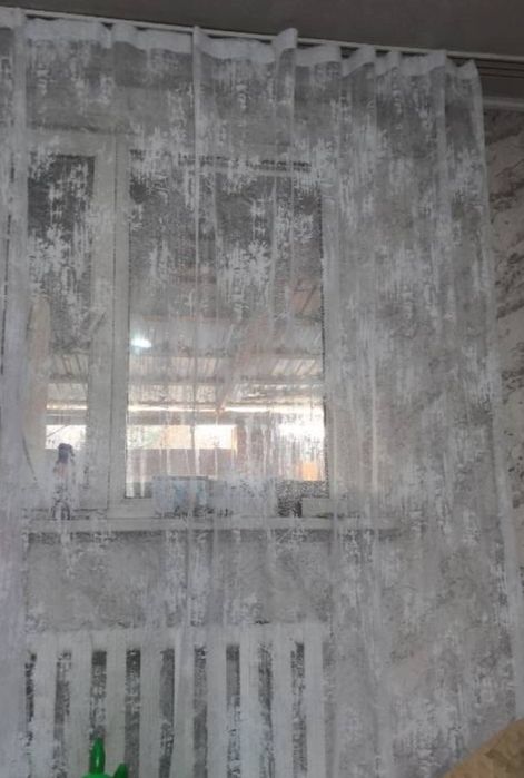 Продаю тюль мрамор 300×240